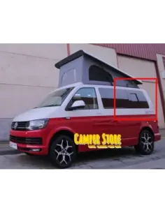 Ventana lateral trasero para VW T5 / T6 CORTA. Izquierda