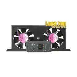 Ventilador doble para neveras. CBE P292-2. Con termostato