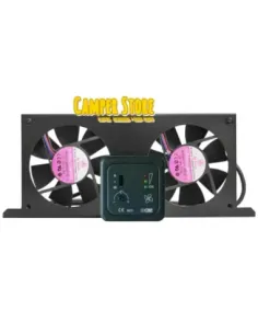 Ventilador doble para neveras. CBE MCV-2. Con termostato