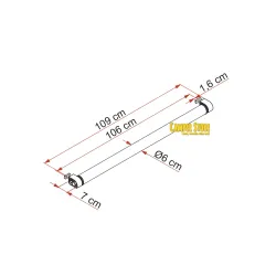 Roller Roof Rail Fiamma
