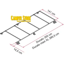 Roof Rail Ducato de Fiamma