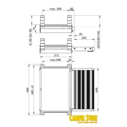Escalón manual Thule Slide Out 400