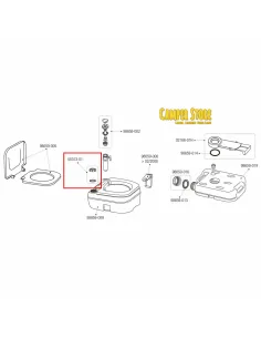 Tapón de recambio para depósito de cisterna Bi Pot 30 2