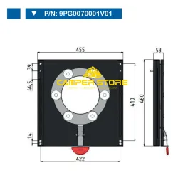 Base Giratoria CTA Sprinter +2006 y Crafter 2006-16 - Conductor y copiloto