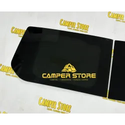 Cristal doble puerta trasera VW T7 Transit Custom +24. Izquierda