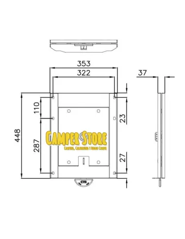 Base Giratoria CTA Iveco +2006 Asiento Suspensión. Conductor y copiloto