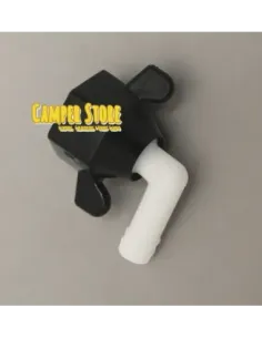 Conexión acodada para manguera 10mm