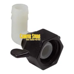 Conexión acodada para manguera 12mm