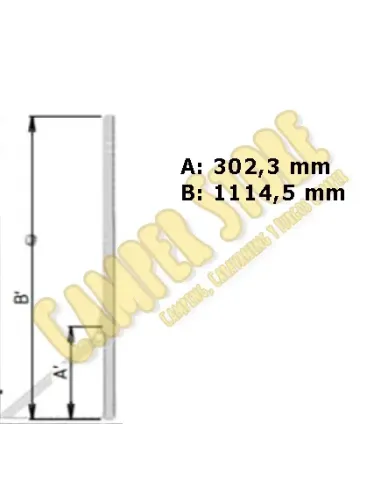 Estructura de asiento CTA para VW Crafter MAN TGE +2017. Versión 4x4