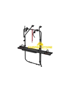 Portabicis Fiamma Carry Bike T5 - T6 Doble Puerta. Deep Black