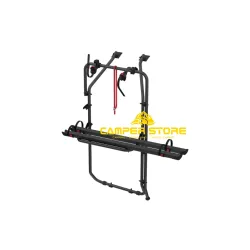 Portabicis Fiamma Carry Bike T5 - T6 Doble Puerta. Deep Black
