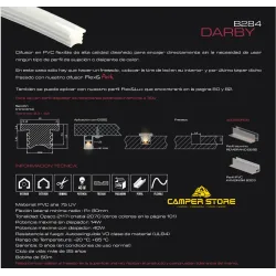 Difusor de LED FLEX&LUX Opalino Darby