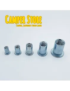 Tuerca remachable de acero M10 2