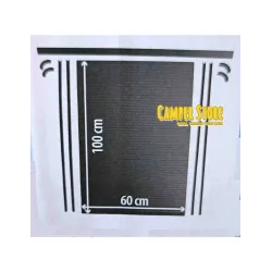 Kit persiana mobiliario camper. Negro