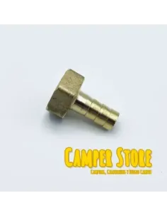 Empalme de latón 1/2'' hembra a manguera de 10mm