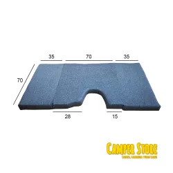 Cama plegable para niño en asientos delanteros. Jumpy, Proace, Expert, Spacetourer +2016