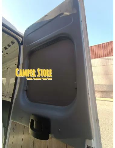 Panelado ABS Gris. Puertas traseras superior. Ducato Jumper Boxer