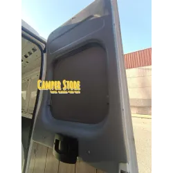 Panelado ABS Gris. Puertas traseras superior. Ducato Jumper Boxer