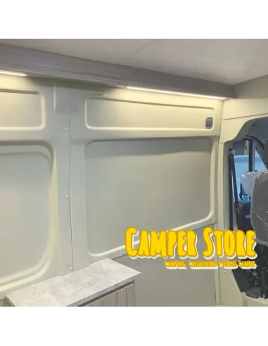 Panelado ABS Gris Claro. Columnas delanteras. Ducato Jumper Boxer
