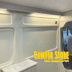 Panelado ABS Gris Claro. Columnas delanteras. Ducato Jumper Boxer