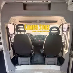 Panelado ABS Gris Claro. Columnas delanteras. Ducato Jumper Boxer