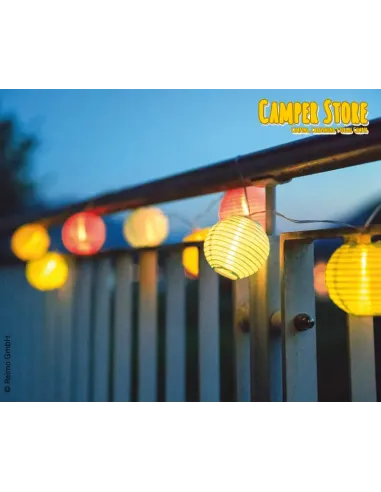 Guirnalda LED con batería solar