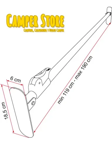 Barra de seguridad Duo Safe Pro de Fiamma