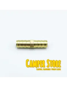 Empalme latón recto para mangueras de 10 mm