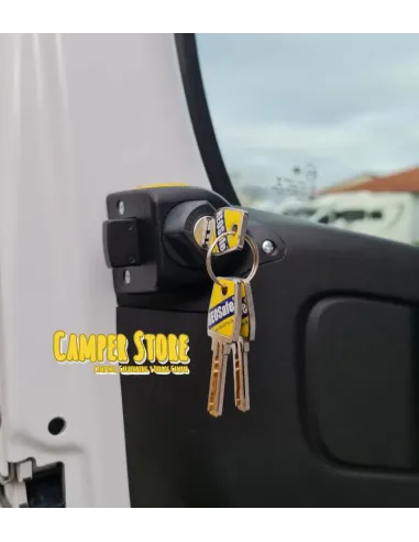 Pack cierres HeoSafe para Ducato +2021. Negro