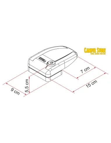 Safe Door de Fiamma - Blanco