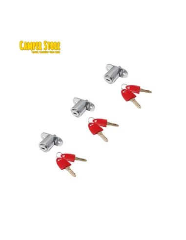 Kit 3 bombines y 6 llaves para Safe Door Fiamma