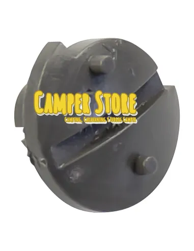 Cierre/tornillo GRIS PIZARRA para tapa de invierno LS Dometic