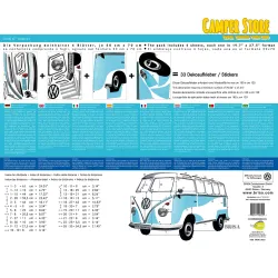 Vinilo Decorativo Colección VW Bulli - Azul