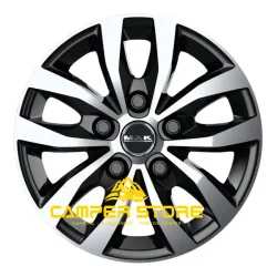 Pack 4 Llantas MAK Ducato/Jumper/Boxer 5x118 16" Load 5 Black Mirror
