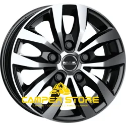 Pack 4 Llantas MAK Ducato/Jumper/Boxer 5x118 16" Load 5 Black Mirror