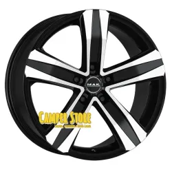 Pack 4 Llantas MAK Ducato/Jumper/Boxer 5x118 16" Stone5 Black Mirror