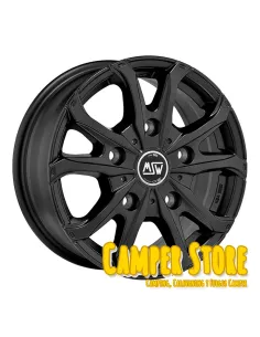 Pack 4 Llantas MSW 48 Ducato/Jumper/Boxer 5x118 16" Matt Black 2
