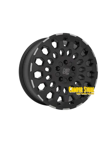 Pack 4 Llantas MSW 99 Ducato/Jumper/Boxer 5x118 16" Matt Black