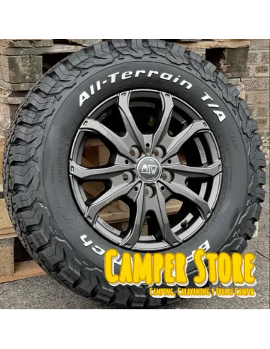Pack 4 Llantas MSW 48 VW T5/T6 y Crafter 5x120 16"