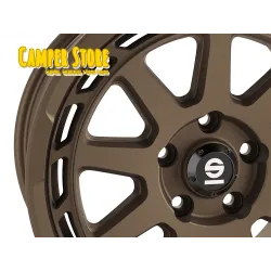 Pack 4 Llantas SPARCO VW T5/T6 y Crafter 17''. Gravel