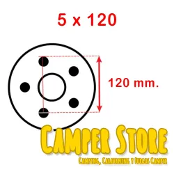 Pack 4 Llantas SPARCO VW T5/T6 y Crafter 17''. Dakar