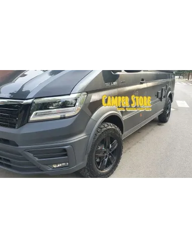 Pack 4 Llantas MAK VW T5/T6 y Crafter 16''. Stone 5 Gloss Black