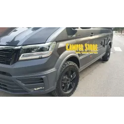 Pack 4 Llantas MAK VW T5/T6 y Crafter 16''. Stone 5 Gloss Black