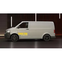 Pack 4 Llantas MAK VW T5/T6 y Crafter 16''. Stone 5 Gloss Black