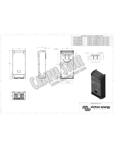 Cargador Inversor Victron MultiPlus 12/2000/80-32
