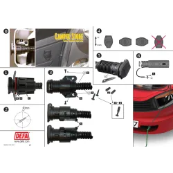 DEFA MiniPlug. Kit para conexión 230V mini
