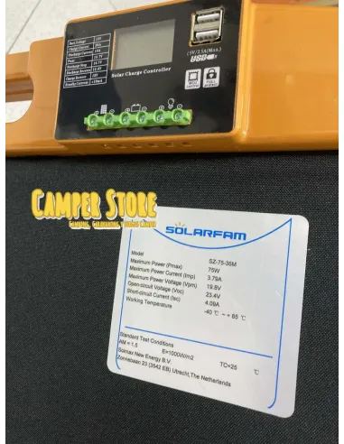 Panel solar rígido plegable portátil SolarFam 150W