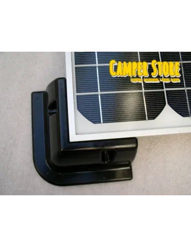 Esquineras para placa solar rígida. Negro
