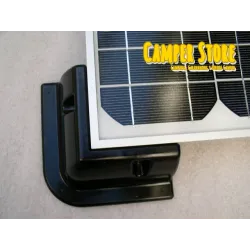 Esquineras para placa solar rígida. Negro