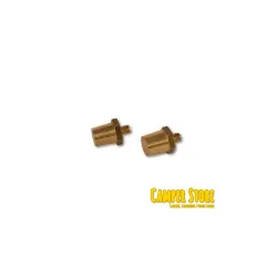 Bornes cónicos para baterías. Pack de 2. +/-